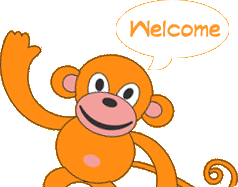 Orange Sponge Monkey